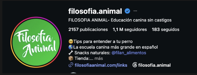 Filosofía Animal — Instagram
