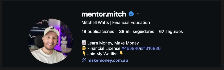 Mentor Mitch — Instagram