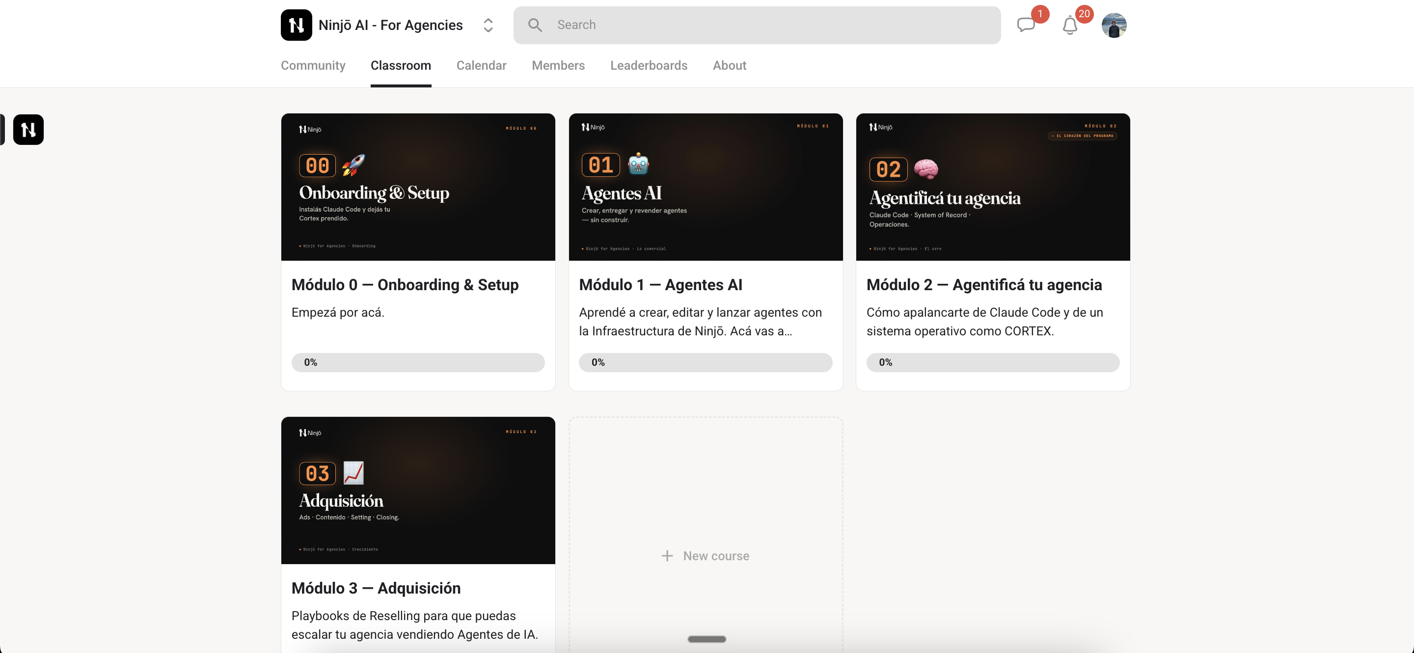Skool — Ninjō AI for Agencies